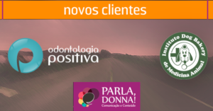 NOVOS CLIENTES!!! Temos mais dois bons motivos para comemorar